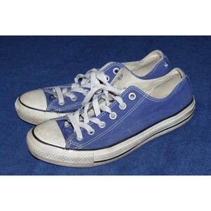 Vtg Converse Chuck Taylor All-Star Sneakers Shoes 7 Men 9 Women Royal Blue GUC